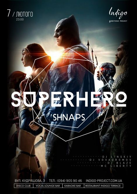 Superhero Party: Dj Shnaps