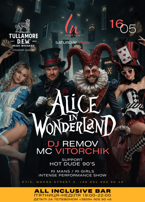 ALICE IN WONDERLAND