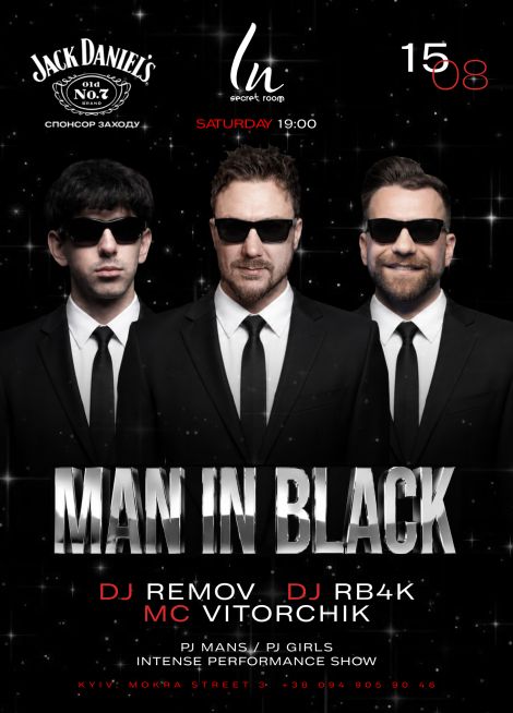 MAN IN BLACK