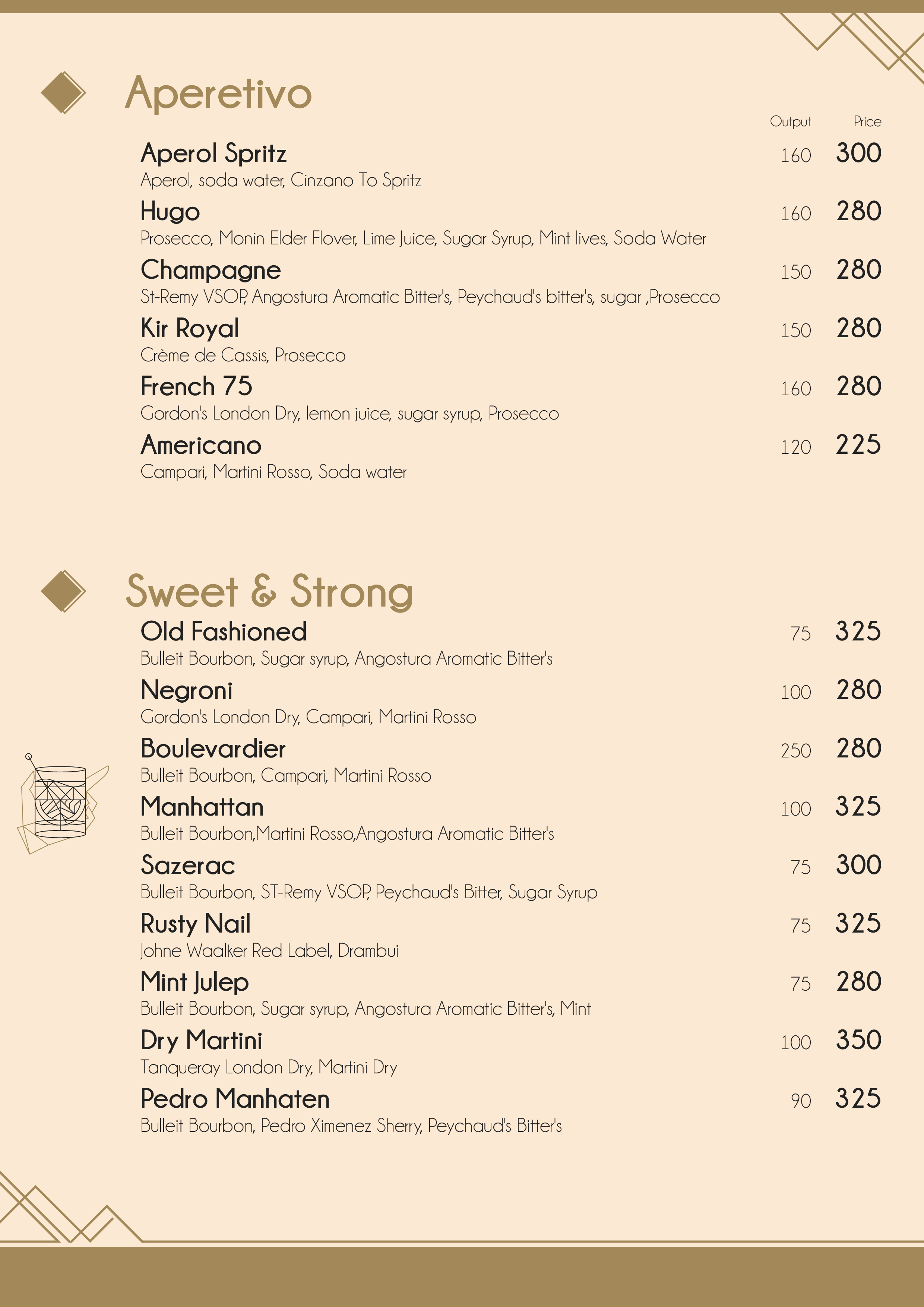 Бар та коктейлі