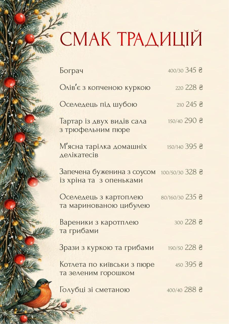 Основне меню