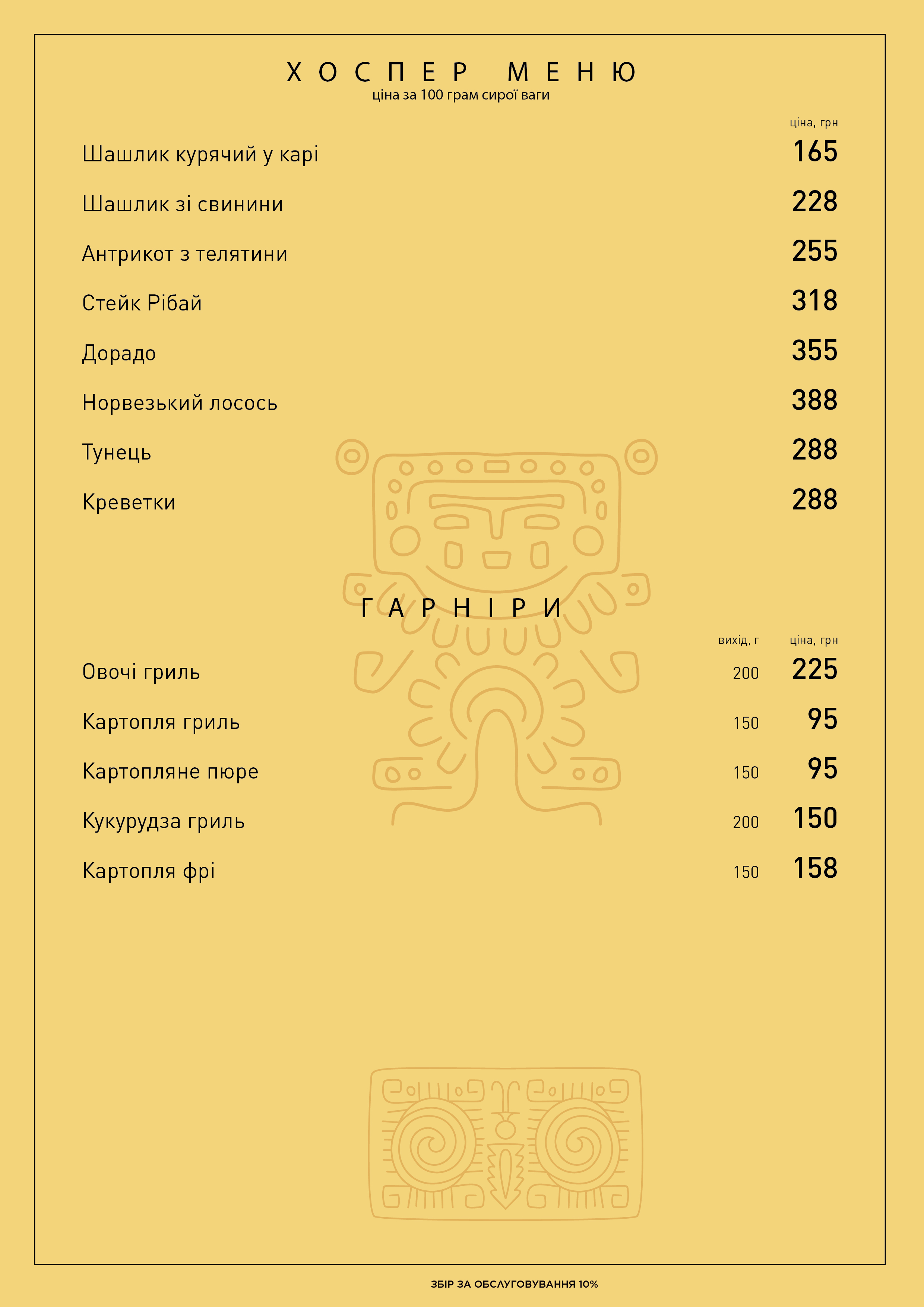 Основне меню