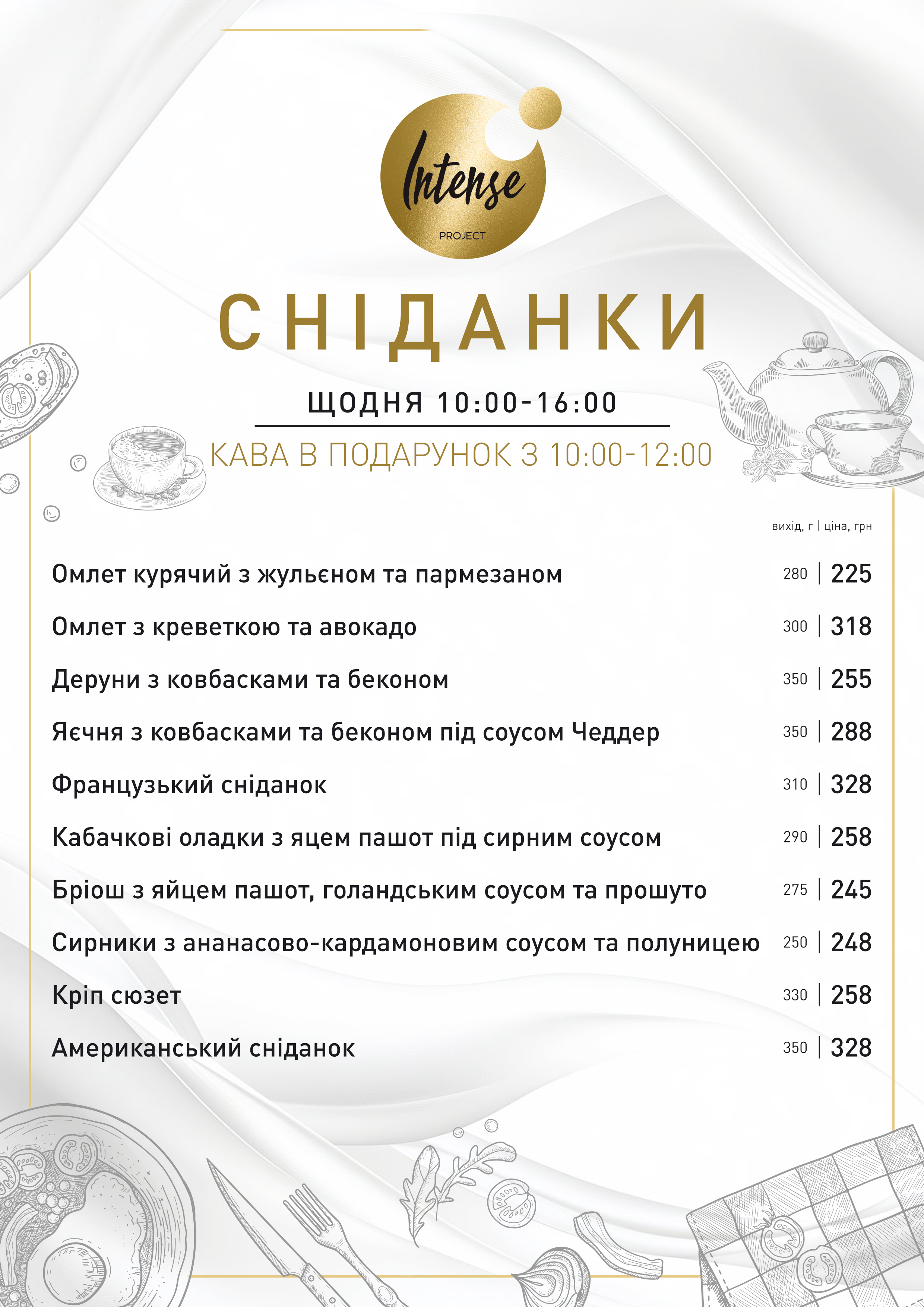 Основне меню